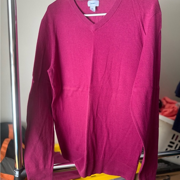 Old Navy Other - Old Navy Men's V-Neck Sweater - Pink